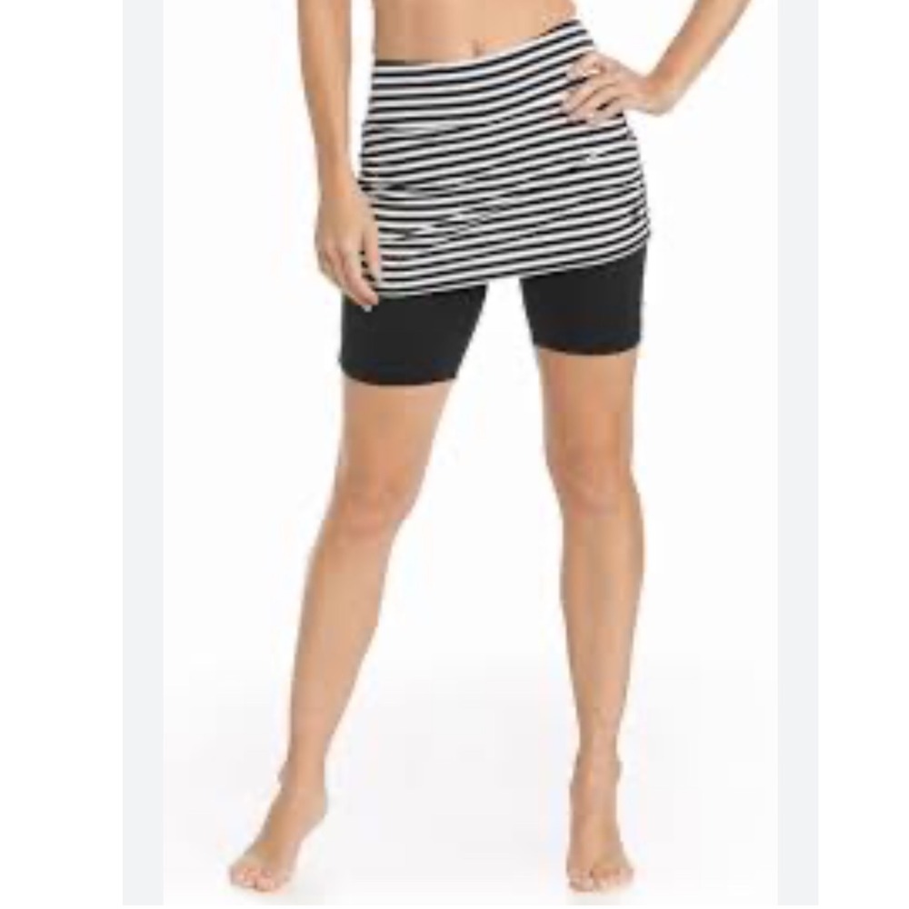 Coolibar Shorebreak High Rise‎ Skirted Swim Size Medium